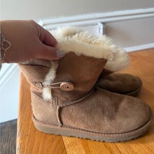Girls Ugg Bailey Button Boots